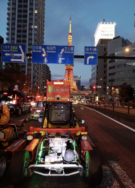 東京灣街頭卡丁車體驗